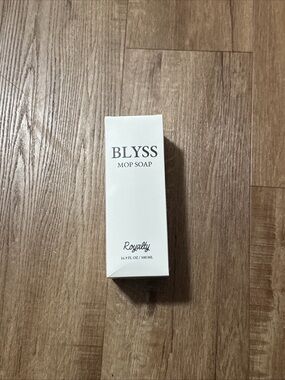 Blyss Mop Soap 16.9 Fl Oz in Box  - Brand New In Packaging  - Royalty